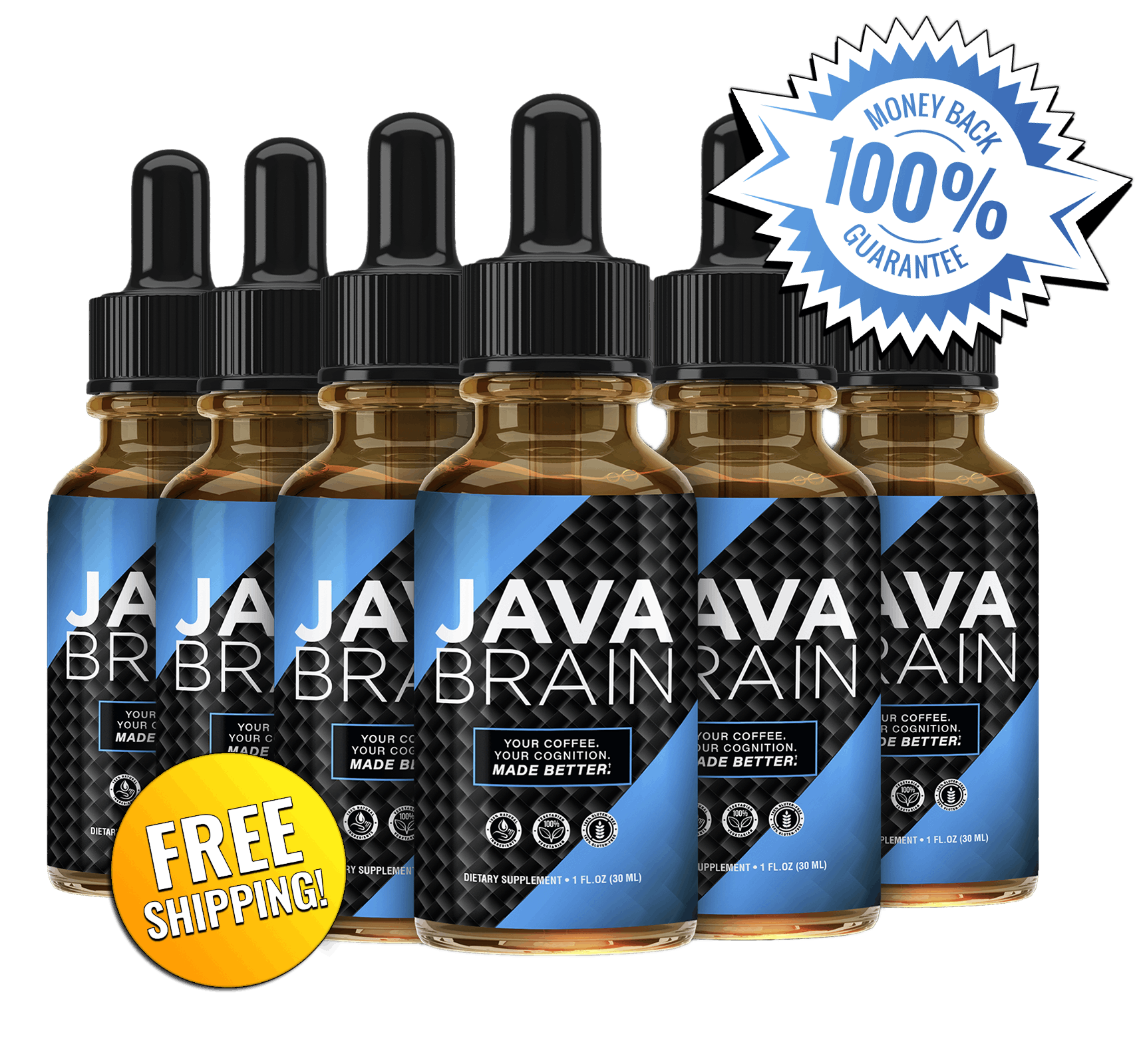 Java Brain Coffee Discount Bottles 